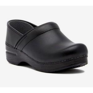 Dansko Matte Black Clogs